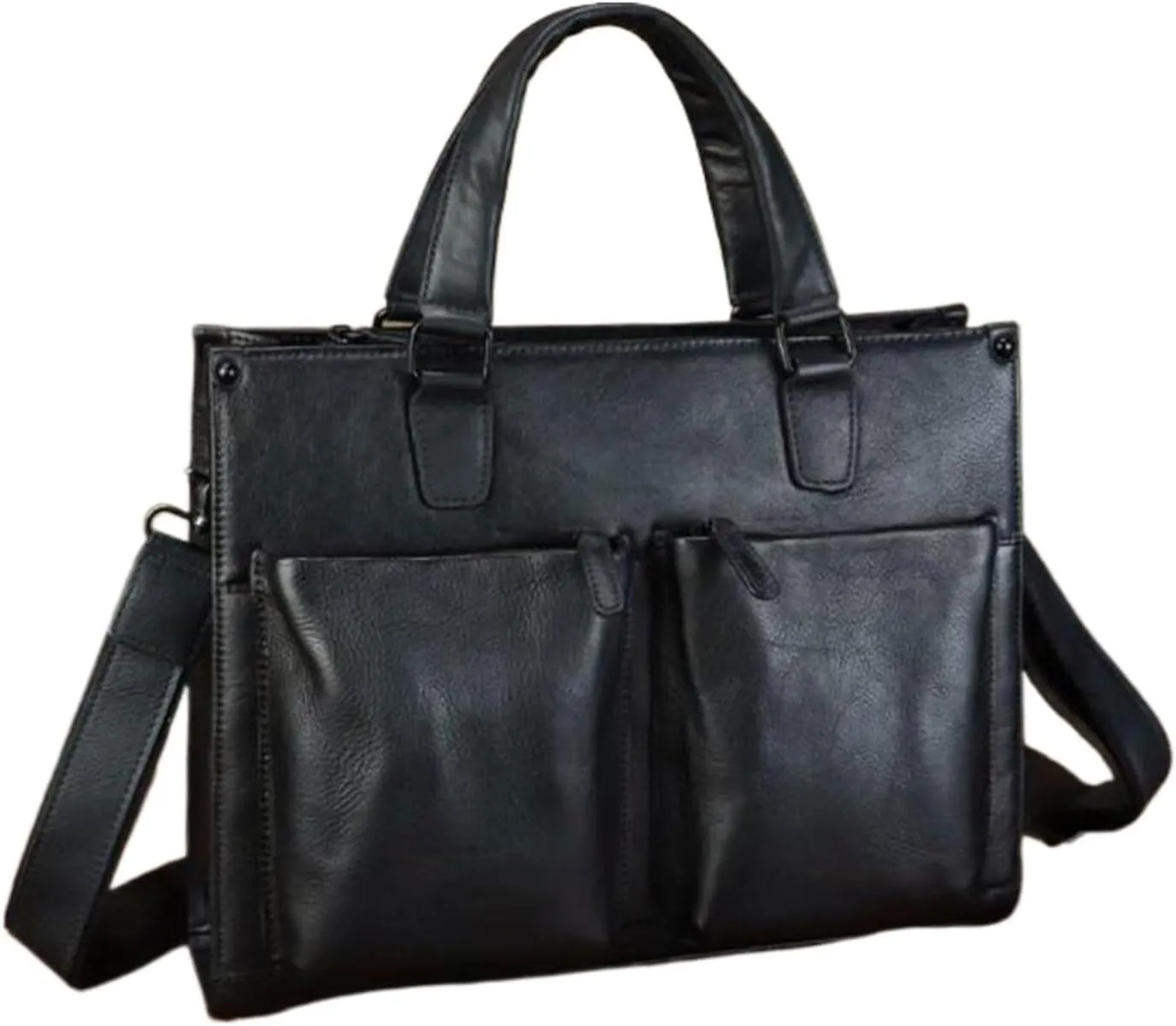 Mens Handbags Messenger Shoulder Bags Genuine Leather Business Briefcases Laptop Bags Crossbody Bags Computer Bags
