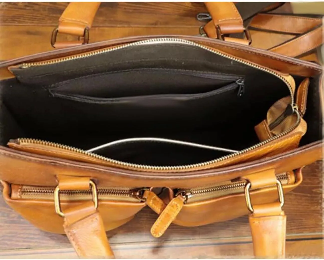Mens Handbags Messenger Shoulder Bags Genuine Leather Business Briefcases Laptop Bags Crossbody Bags Computer Bags
