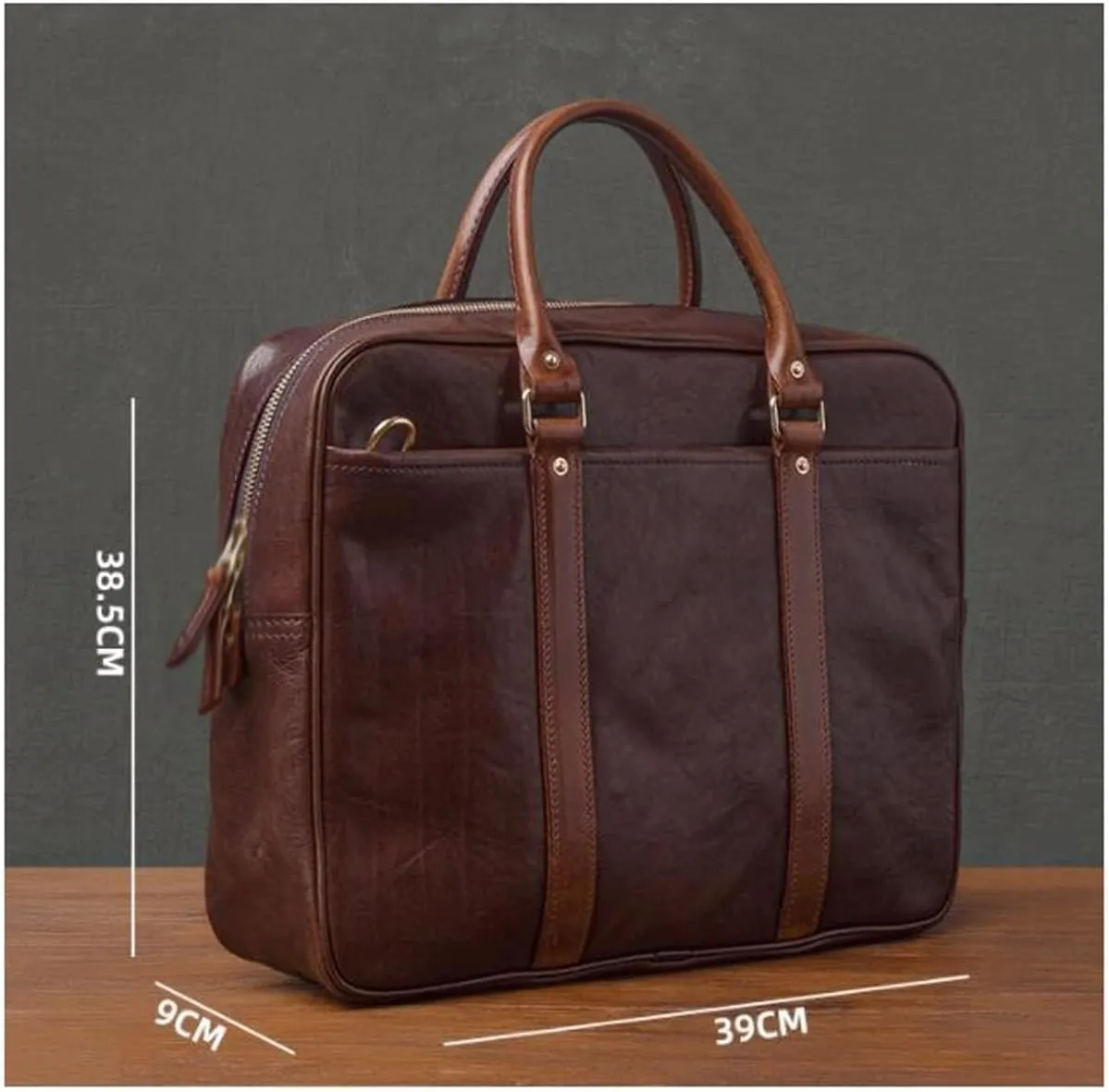 Mens Shoulder Bags Handbags Messenger Bags Genuine Leather Laptop Bags Crossbody Bags Carrying Cases Briefcases