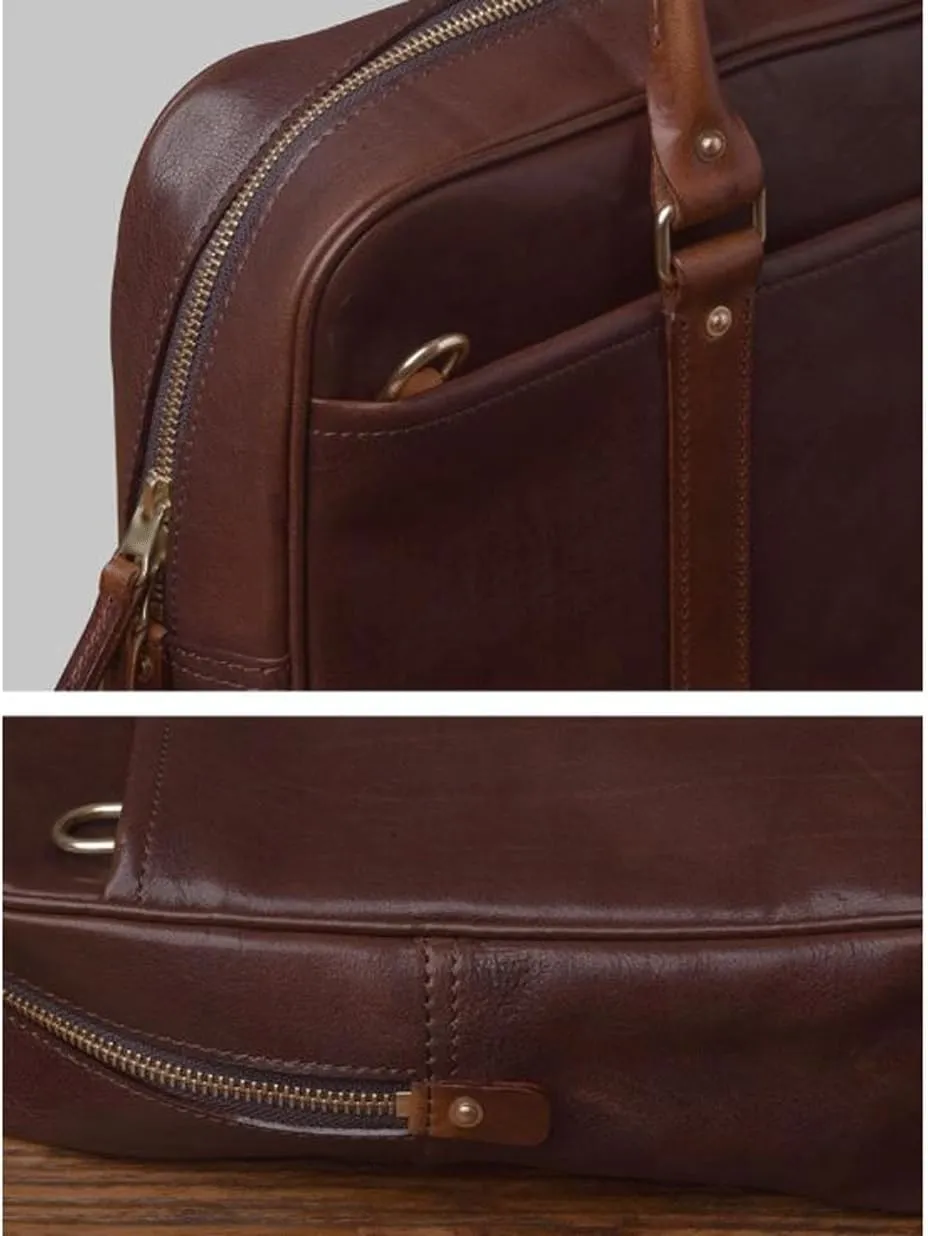 Mens Shoulder Bags Handbags Messenger Bags Genuine Leather Laptop Bags Crossbody Bags Carrying Cases Briefcases