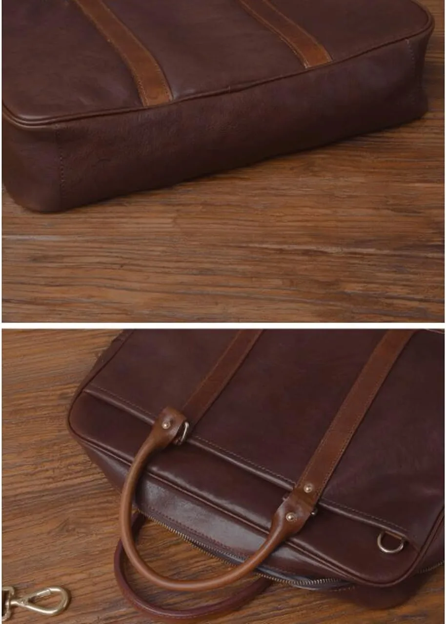 Mens Shoulder Bags Handbags Messenger Bags Genuine Leather Laptop Bags Crossbody Bags Carrying Cases Briefcases