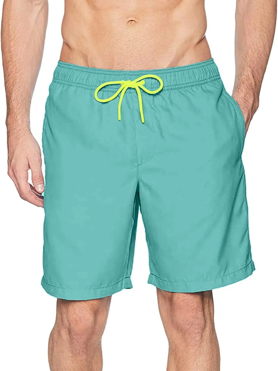 Men's Sports Net Beach Shorts,Quick Dry Casual Pants Men's Swimwear Summer Relaxed Athletic Shorts for Men
