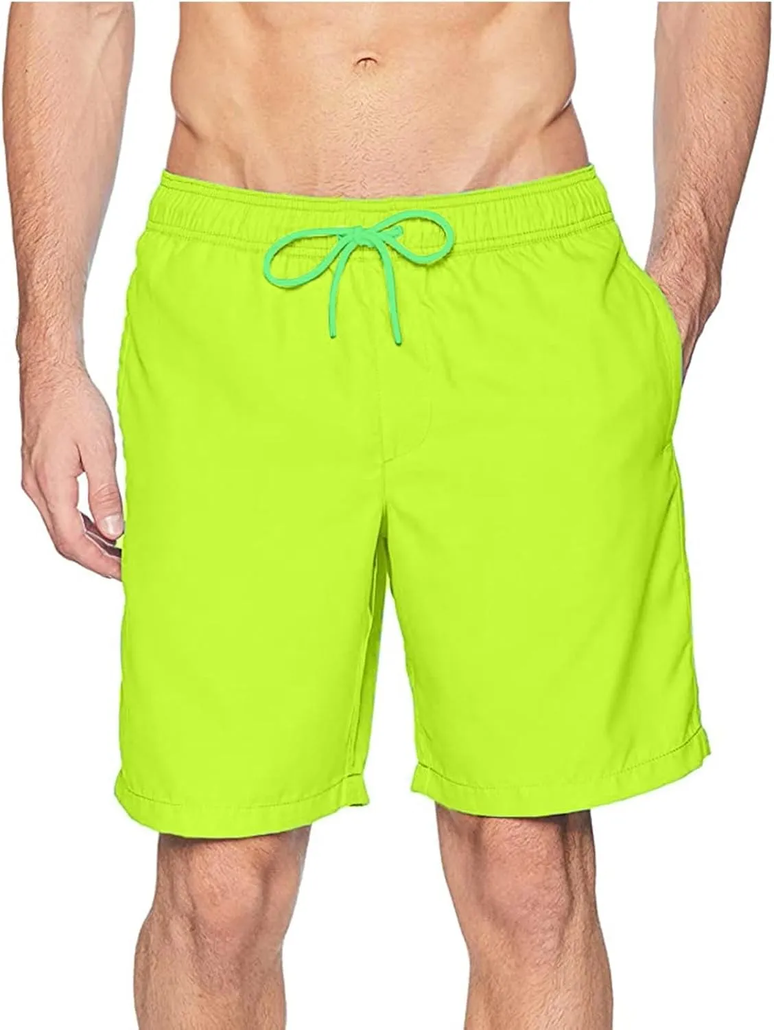 Men's Sports Net Beach Shorts,Quick Dry Casual Pants Men's Swimwear Summer Relaxed Athletic Shorts for Men