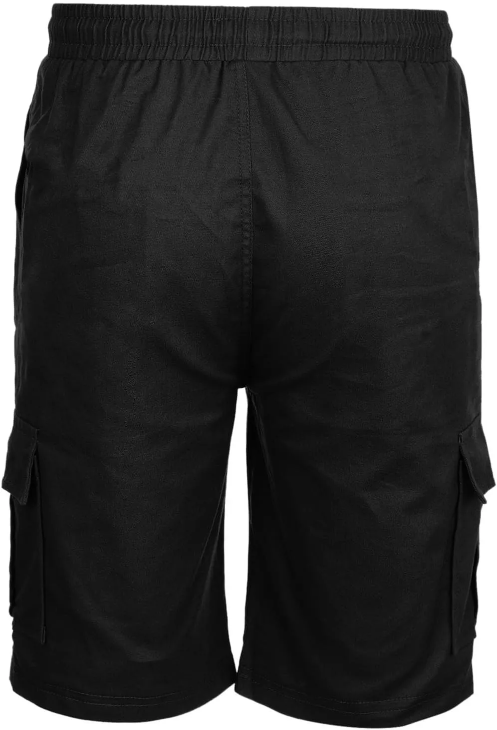 Men's Summer Solid Color Plus Pants,Casual Fashion Woven Cargo Pants with Pockets Linen Pants for Men Shorts for Men