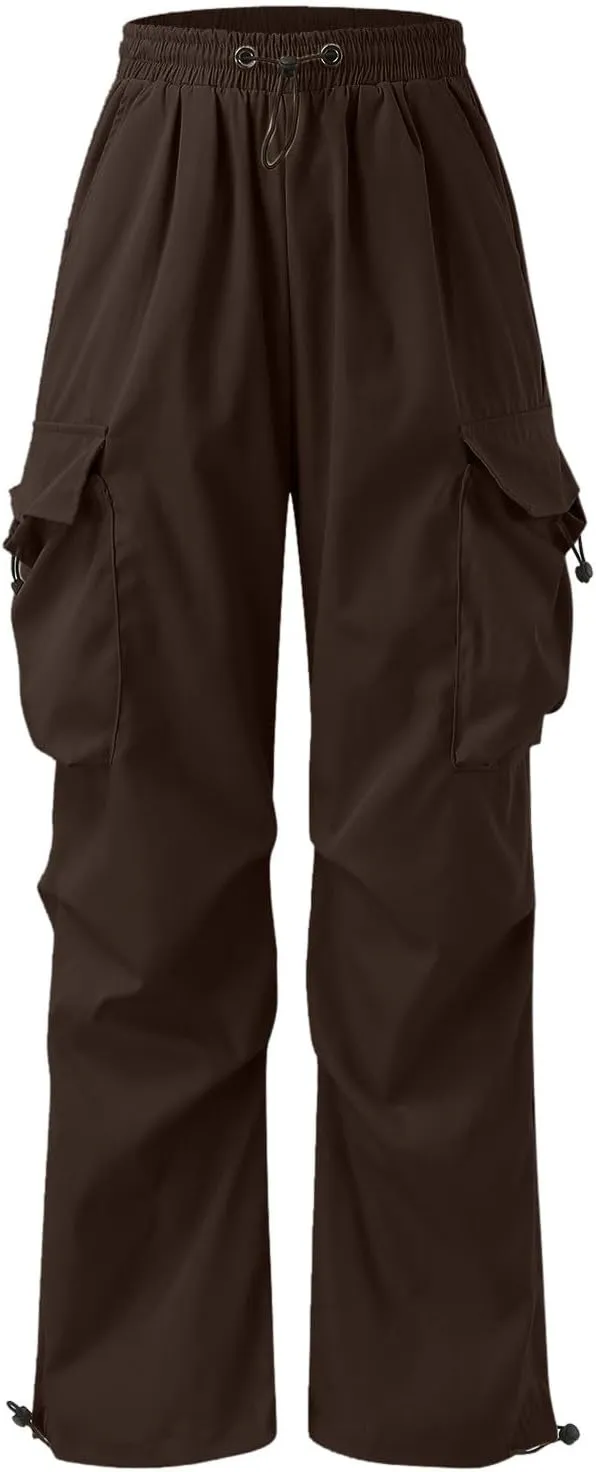 Men's Tracksuit Pant Casual Vintage Joggers Outdoor Sweatpants Zip Pockets Stretch Waist Cargo Combat Pant