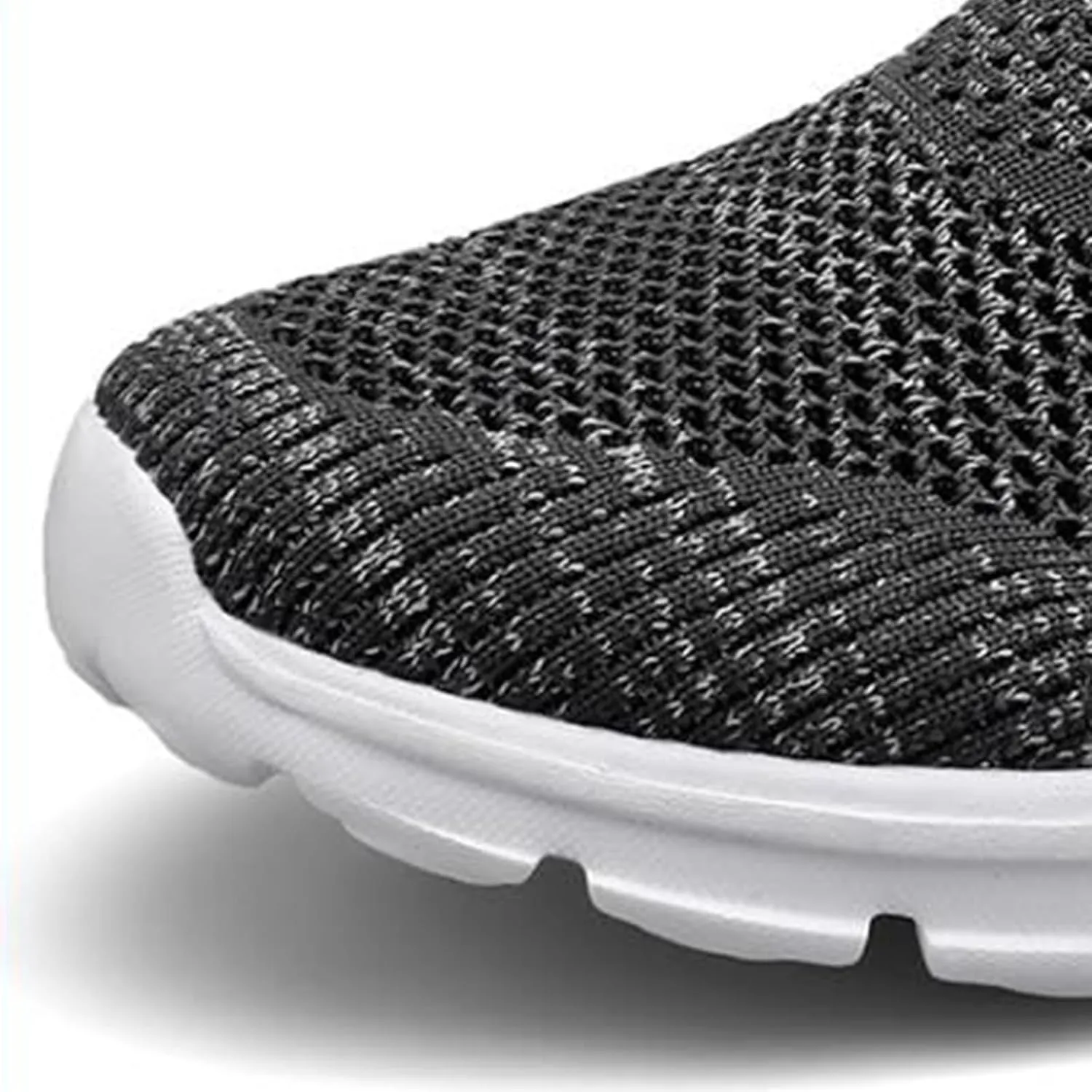 Mules for Women 2025 Breathable Mesh Walking Mules Sneakers Open Back Slip On Shoes Knit Flats Sandals Summer Lightweight Comfortable Walking Shoes