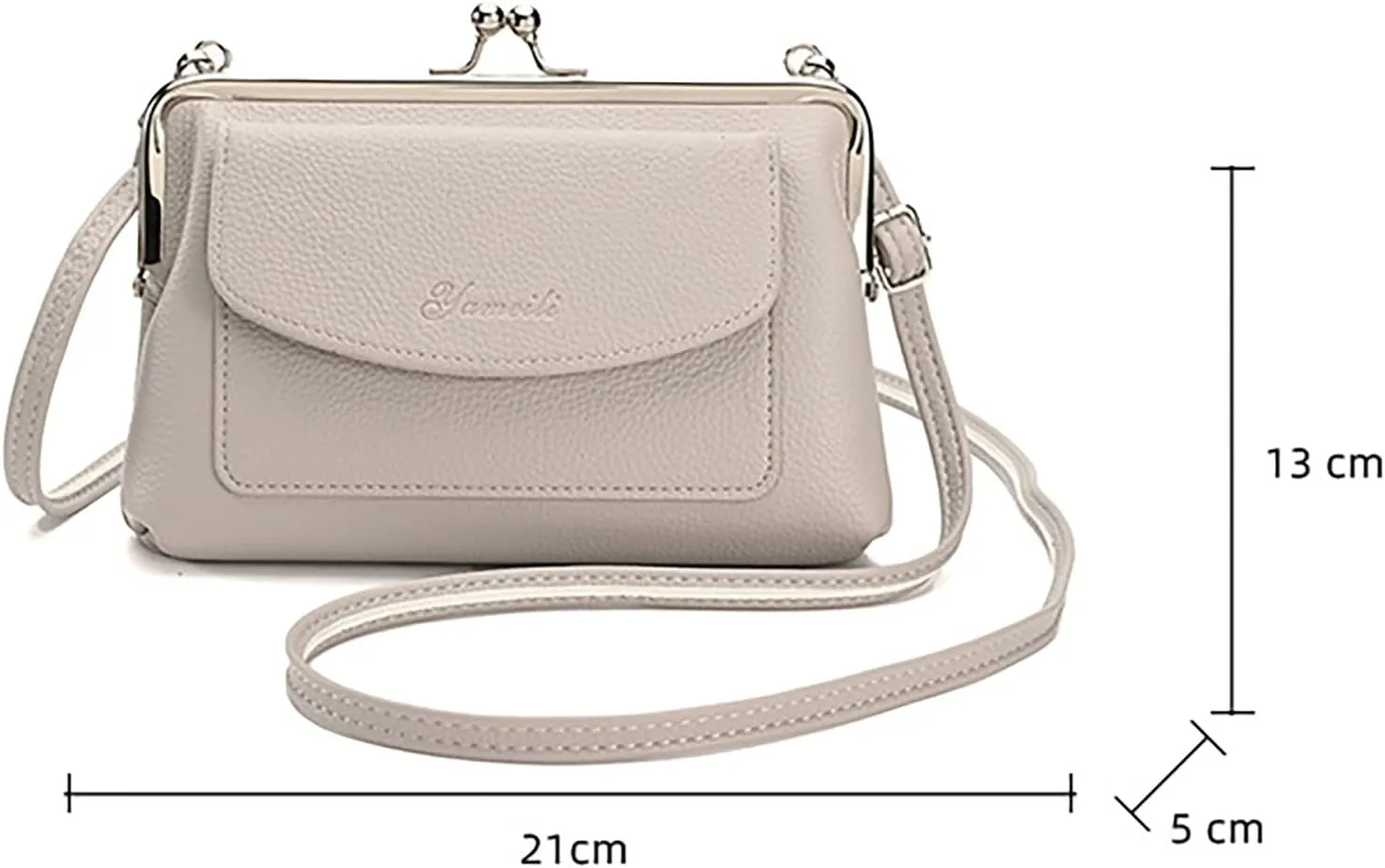 Multi Pocket Shoulder Bags for Woman Fabric Nylon Multi Pocket Crossbody Bags Carry on Bag for Airplanes Women(Red)