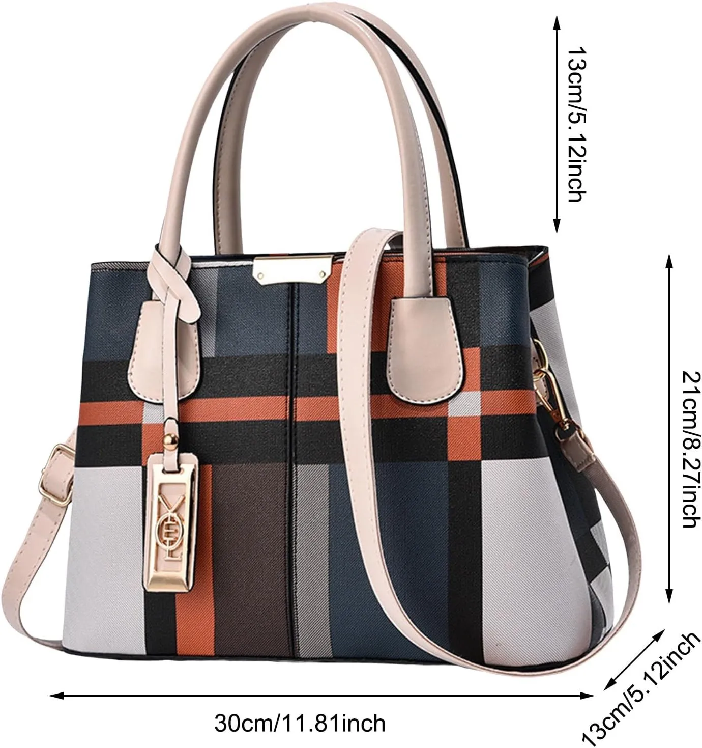 Multi Pocket Shoulder Bags for Woman Lightweight Quilted Leather Handbags for Women Clear Bag for Stadium Events(Yellow)