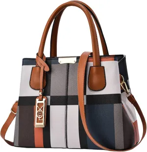 Multi Pocket Shoulder Bags for Woman Lightweight Quilted Leather Handbags for Women Clear Bag for Stadium Events(Yellow)