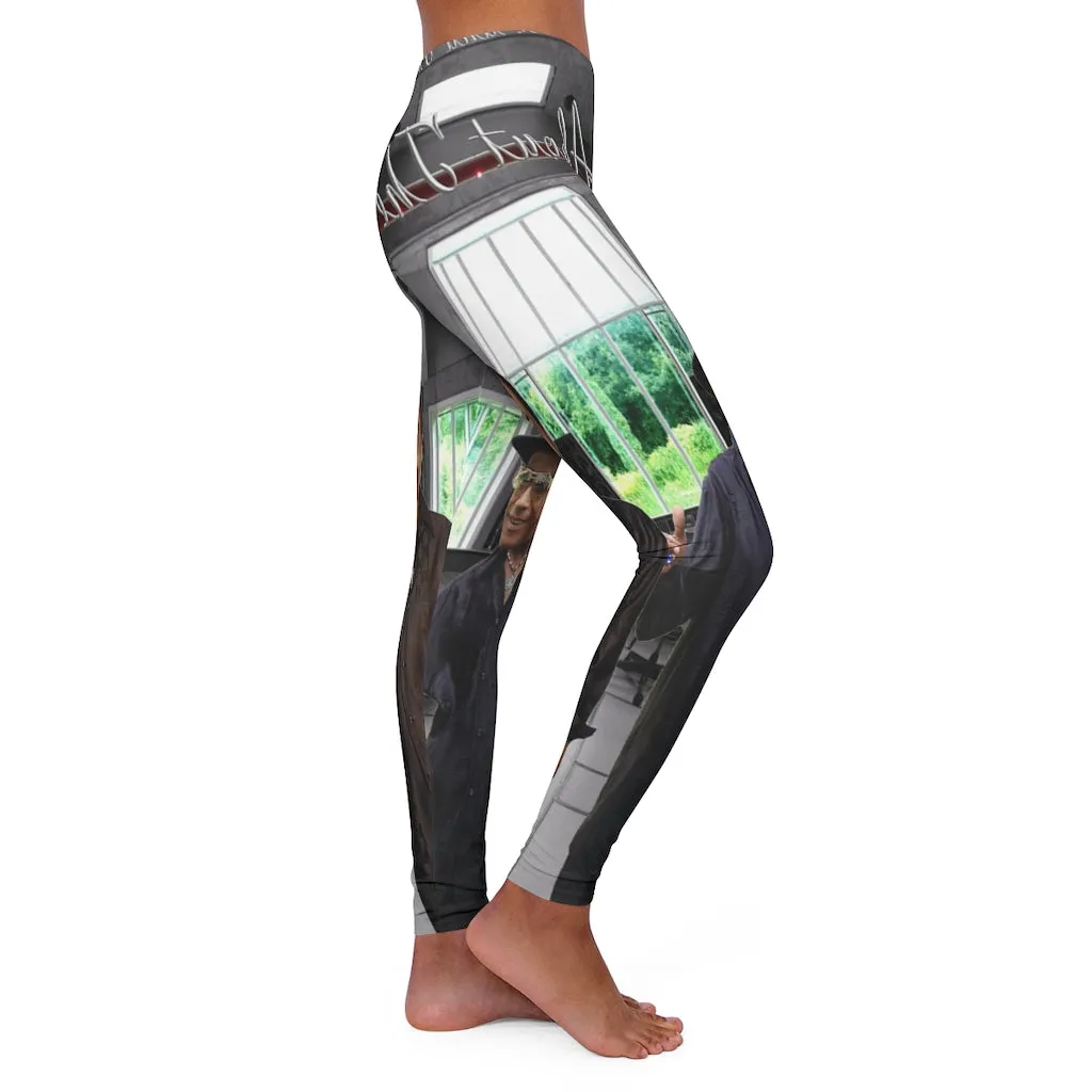 M.U.S.I.C. World HQ Women's Spandex Leggings
