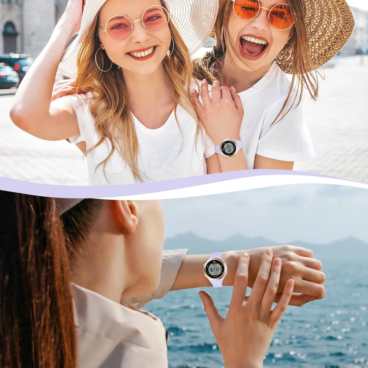 NN BEN NEVIS Watches for Women, Digital Watch Womens Outdoor Sport with Alarm/Calendar/Stopwatch/Chronograph/Back Light, Gifts for Women