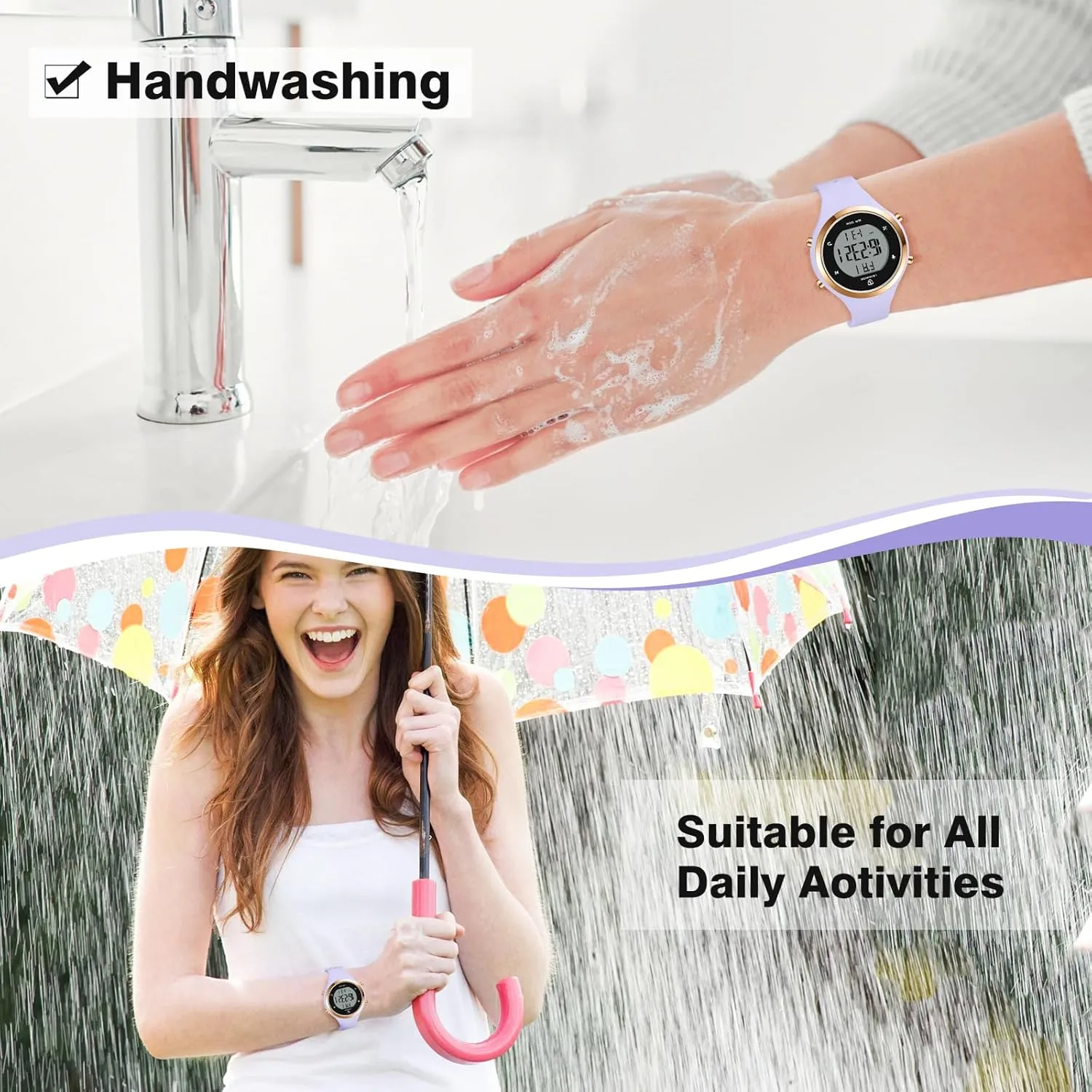 NN BEN NEVIS Watches for Women, Digital Watch Womens Outdoor Sport with Alarm/Calendar/Stopwatch/Chronograph/Back Light, Gifts for Women