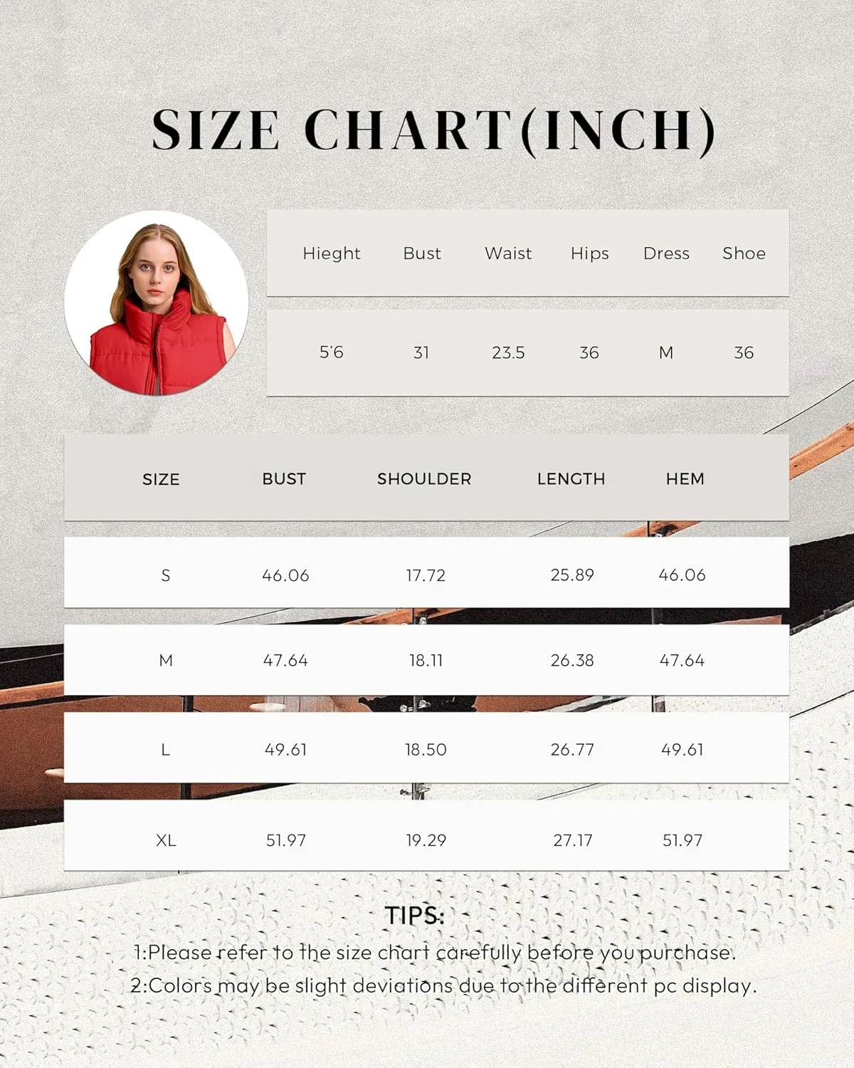 Polu Womens Puffer Vest 2024 Oversized Lightweight Winter Sleeveless Zip Up Padded Stand Collar Jacket Coat Warm