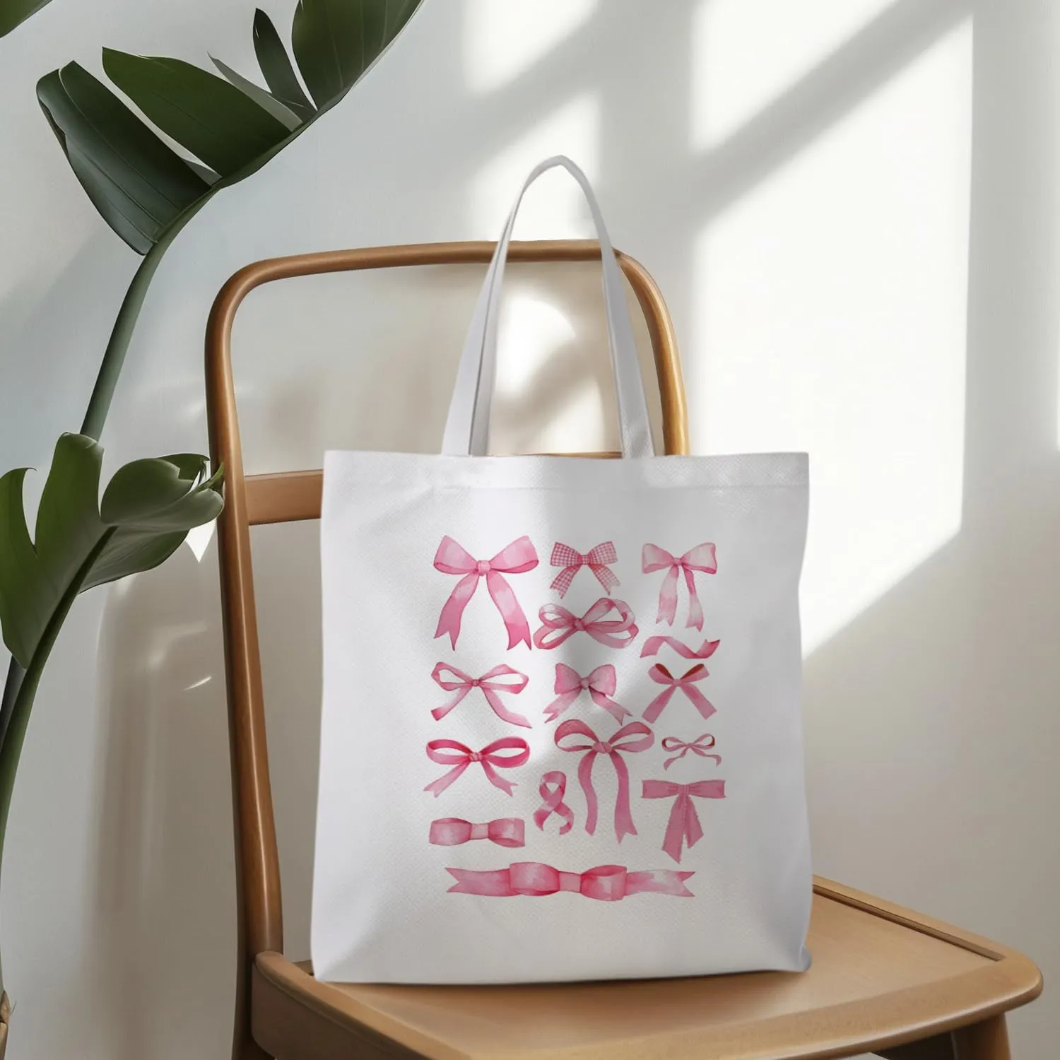 Preppy Tote Bag, Coquette Tote Bag, Preppy Stuff, Reusable Grocery Bags Shopping Bags