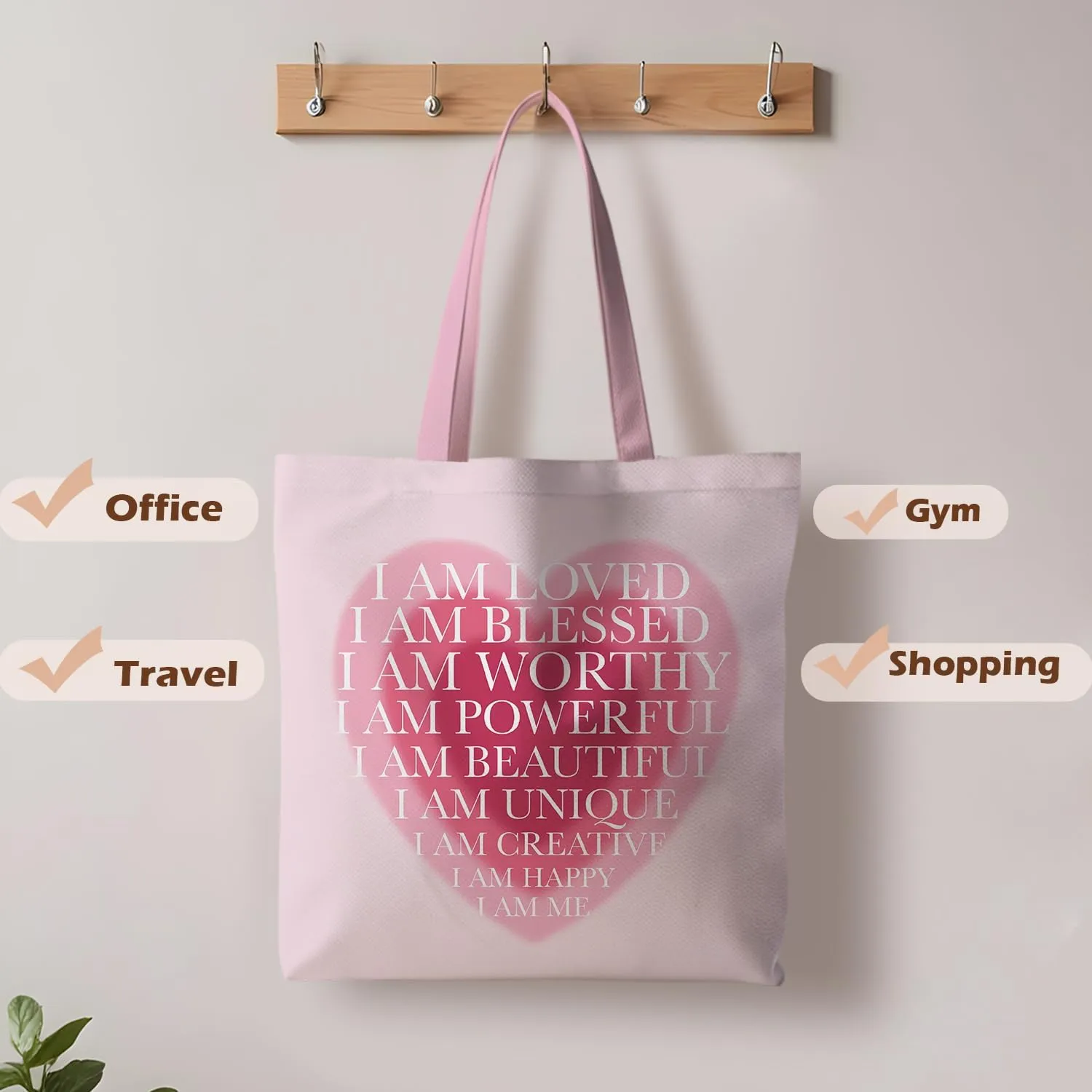 Preppy Tote Bag, Coquette Tote Bag, Preppy Stuff, Reusable Grocery Bags Shopping Bags