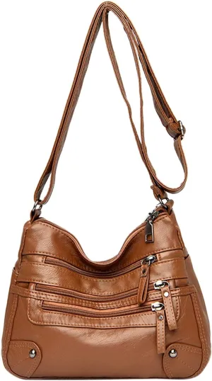 Puffer Tote Bag Outdoor Sling Bag Body Bag Zipper Trendy Crossbody Purse Chest Bag With Adjustable Guitar Strap