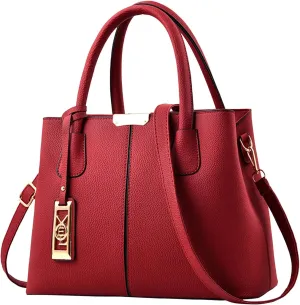 Purses for Women Crossbody Anti Theft Concealed Carry Crossbody for Women Beach Bag Water Proof Sandproof(Red)