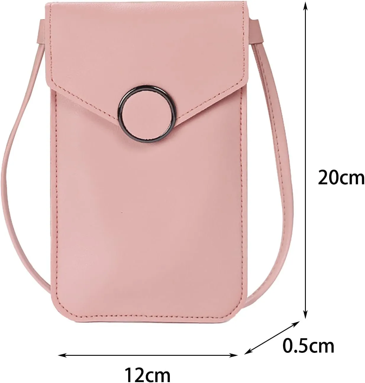 Purses for Women Crossbody Anti Theft Retro Studded Crossbody Bags Small Shoulder Purses Transparent Bag(B)