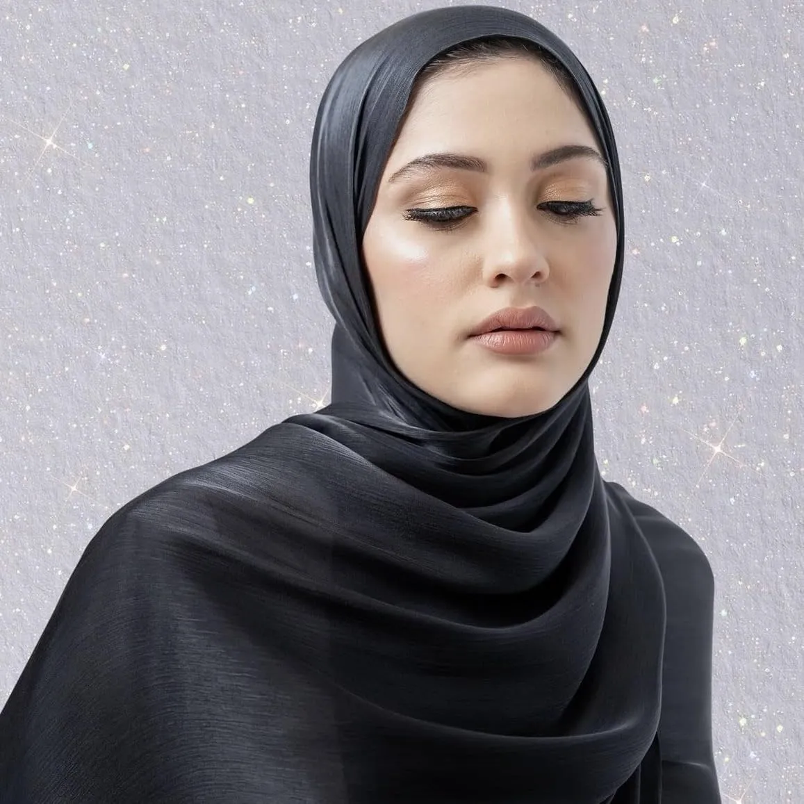 REEMONDE Shawl Wraps for Women Shine Chiffon Shawls Hijab Scarf Sarong Bridal Wedding Wraps Shawls for Evening Dresses