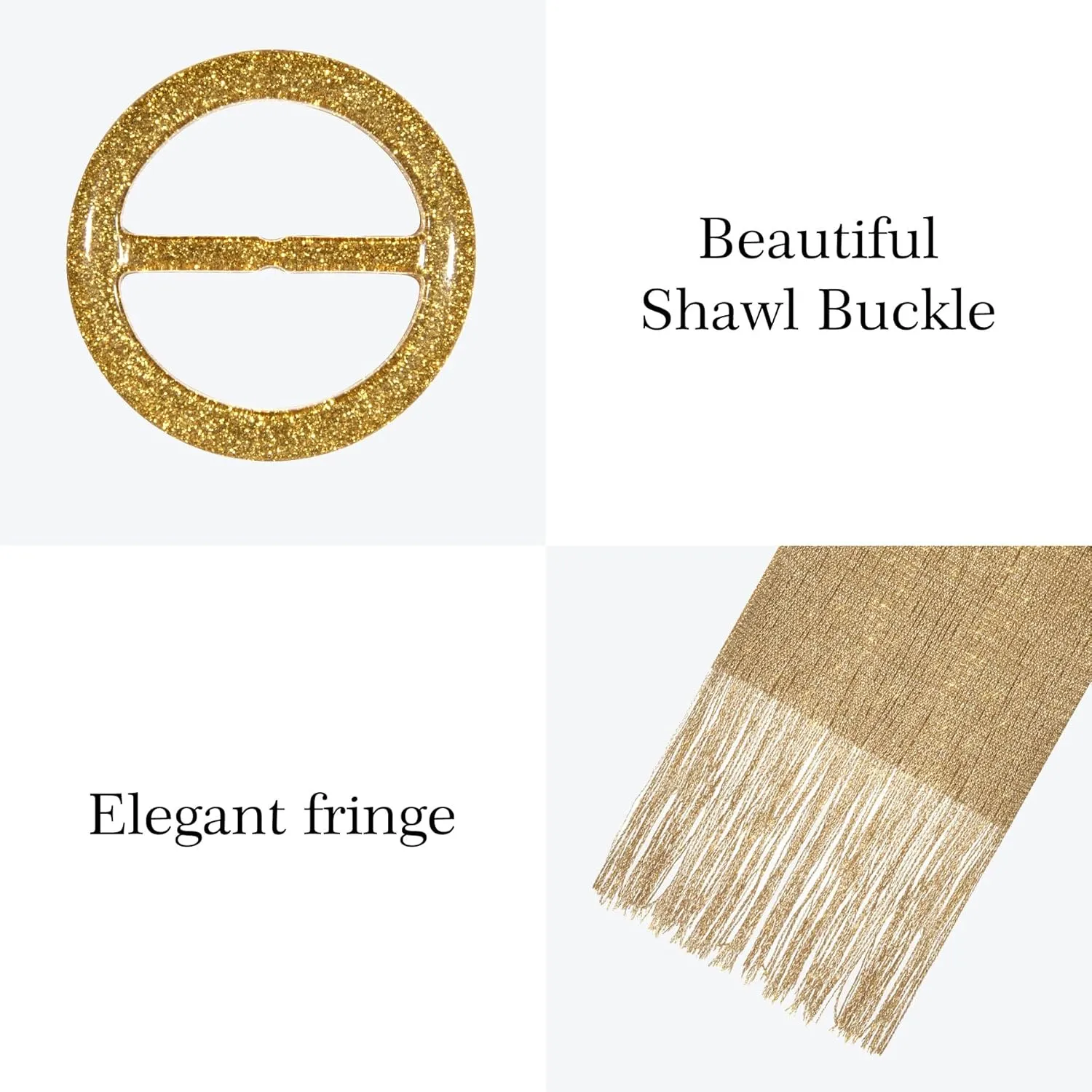 Rheane Shawls and Wraps for Evening Dresses Shawl Wraps for Women with Buckle for Evening Party Dresses Wedding Party