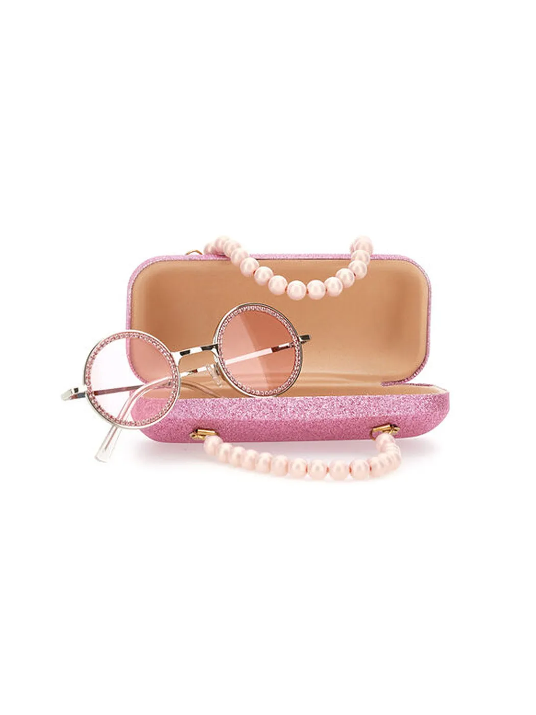 Rhinestone sunglasses 17C065-Pink