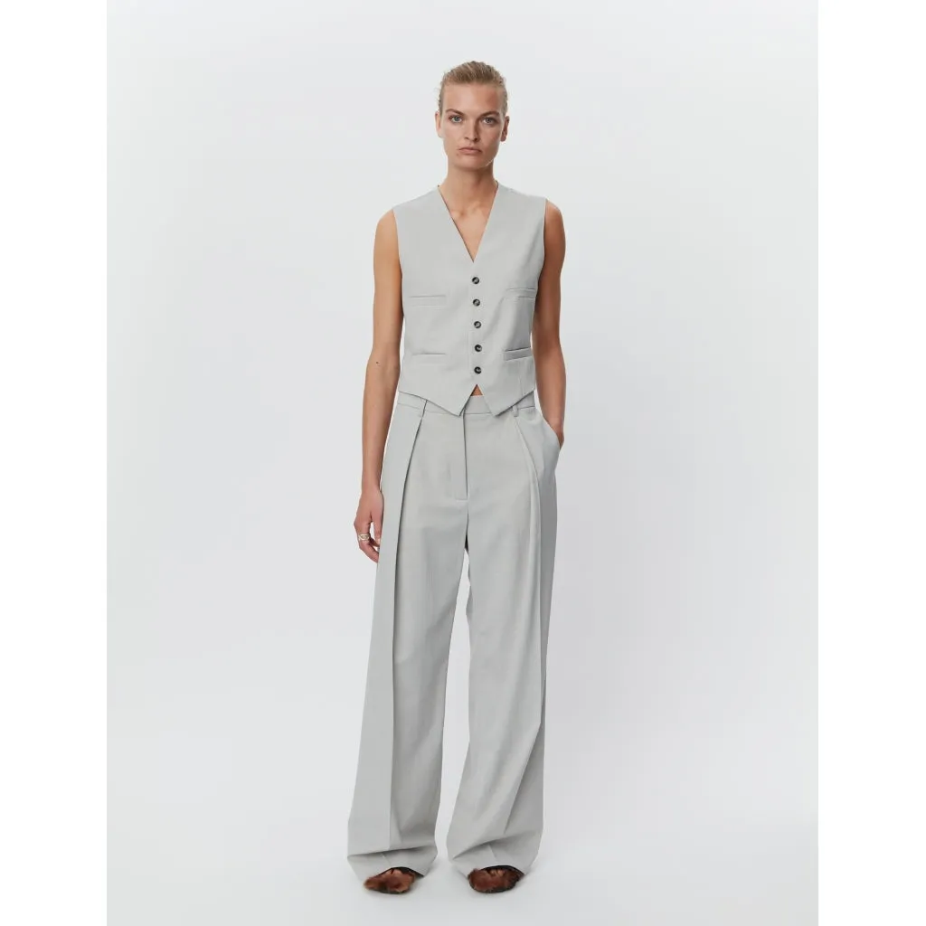 Ricardo Smoke Melange Men’s Classic Trousers - Stylish and Comfortable Formal Pants