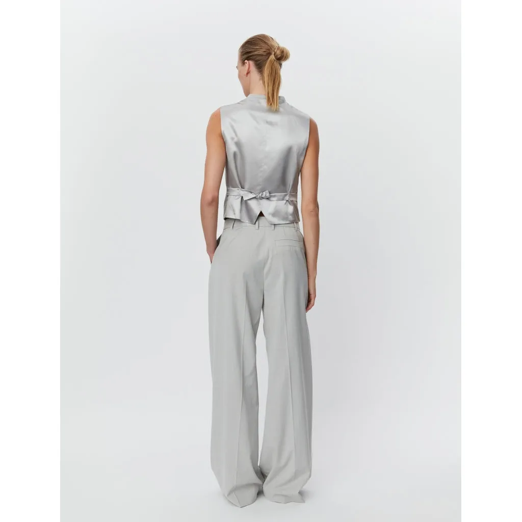 Ricardo Smoke Melange Men’s Classic Trousers - Stylish and Comfortable Formal Pants
