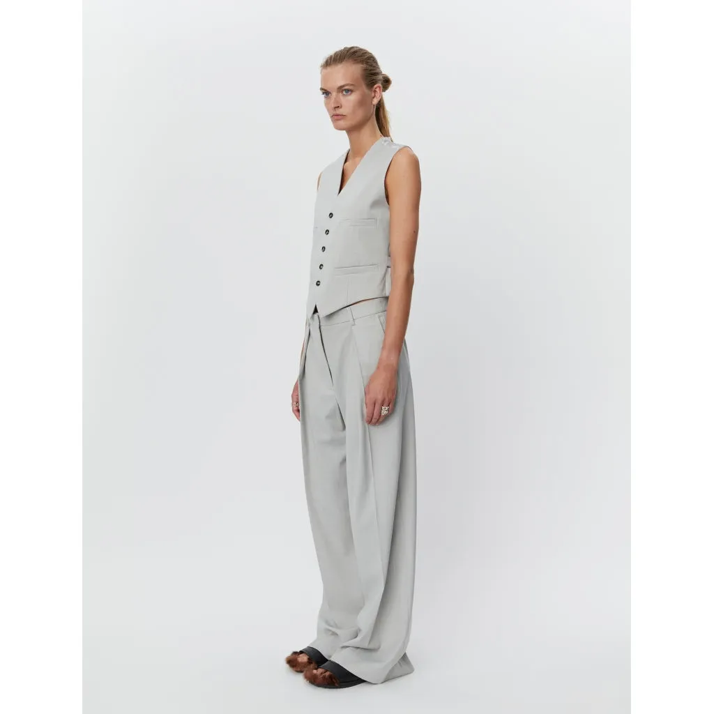 Ricardo Smoke Melange Men’s Classic Trousers - Stylish and Comfortable Formal Pants
