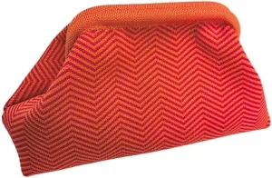 Romantic Crochet Handbag Wedding Ready Clutch with Compact Wallet Space