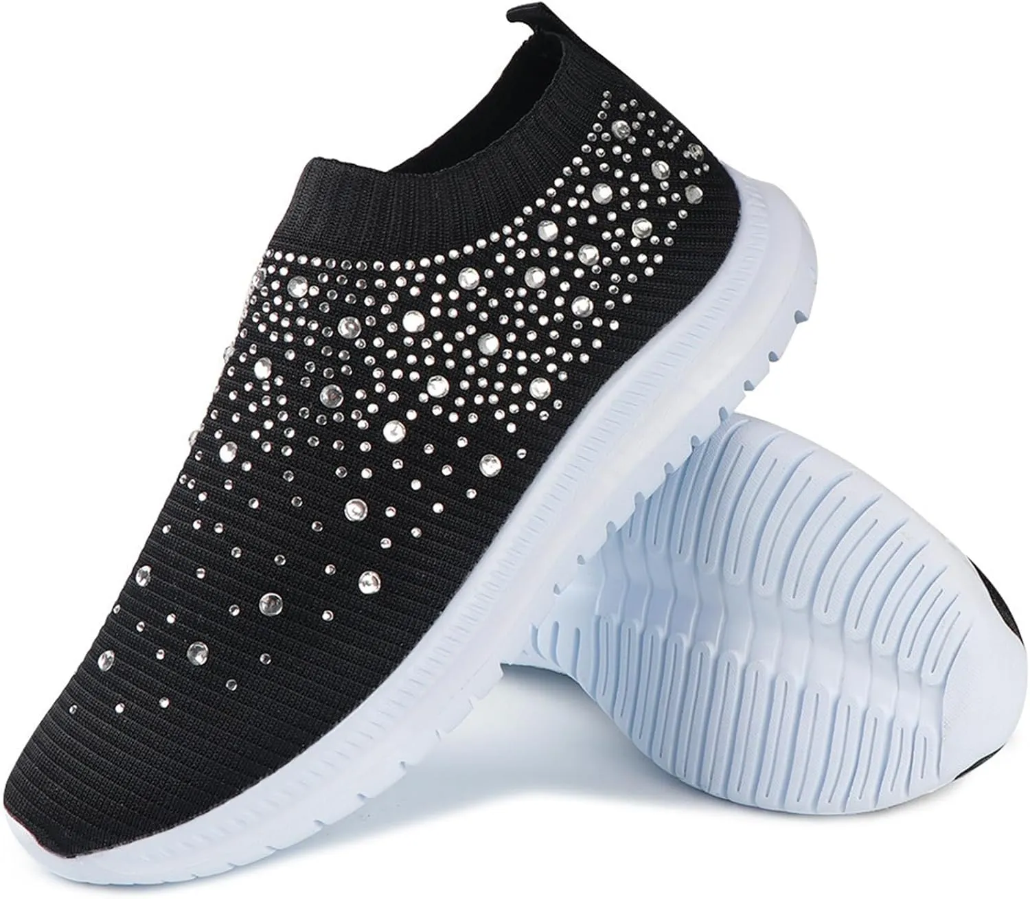 Running Shoes For Women Arch Support Athletic Walking Shoes Slip On Casual Mesh-Comfortable Tennis Workout Sneakers