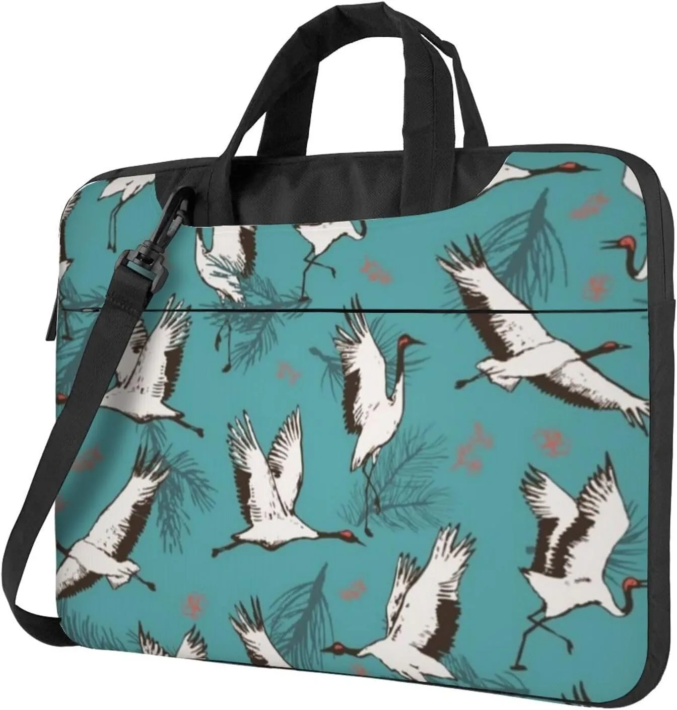 Seagulls Blue Sky Stylish 13-15.6 Inch Laptop Bag For Man And Women, Computer Messenger Bag, Trendy Shoulder Strap Design