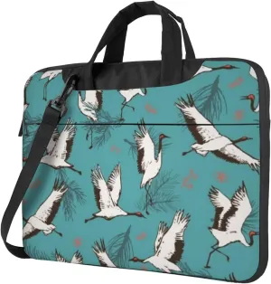 Seagulls Blue Sky Stylish 13-15.6 Inch Laptop Bag For Man And Women, Computer Messenger Bag, Trendy Shoulder Strap Design