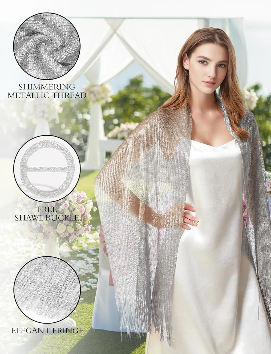 Shawls and Wraps for Evening Dresses, Womens Shawls and Wraps, Dressy Shawls and Wraps for Evening Wear