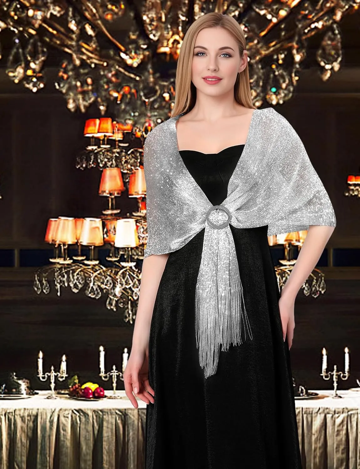 Shawls and Wraps for Evening Dresses, Womens Shawls and Wraps, Dressy Shawls and Wraps for Evening Wear