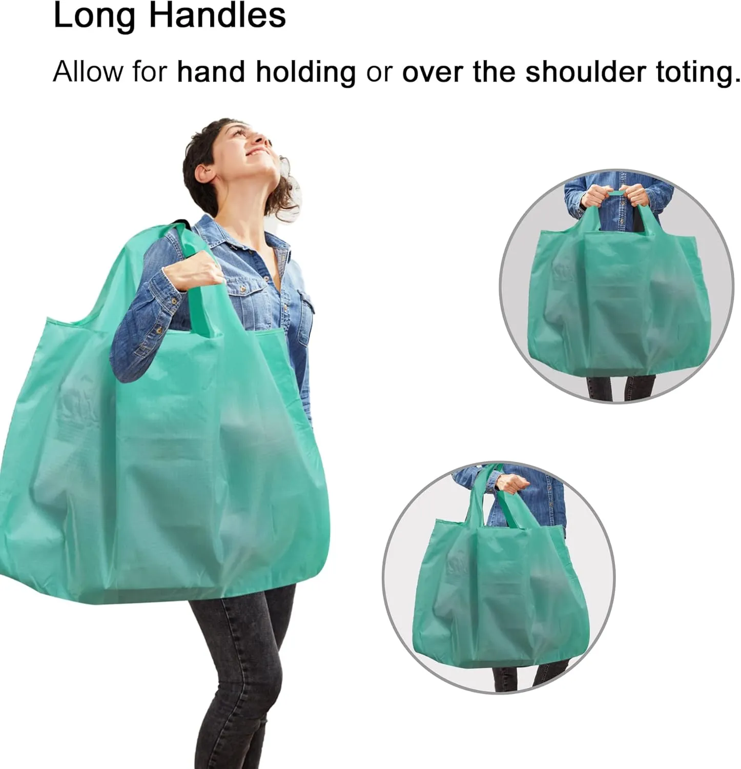 Shopping Bags Reusable Grocery Tote Bags