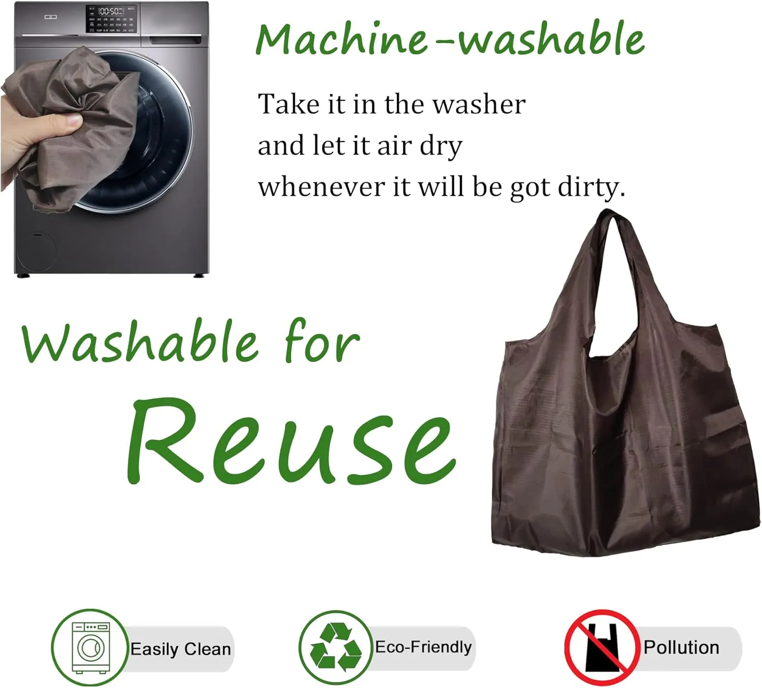 Shopping Bags Reusable Grocery Tote Bags