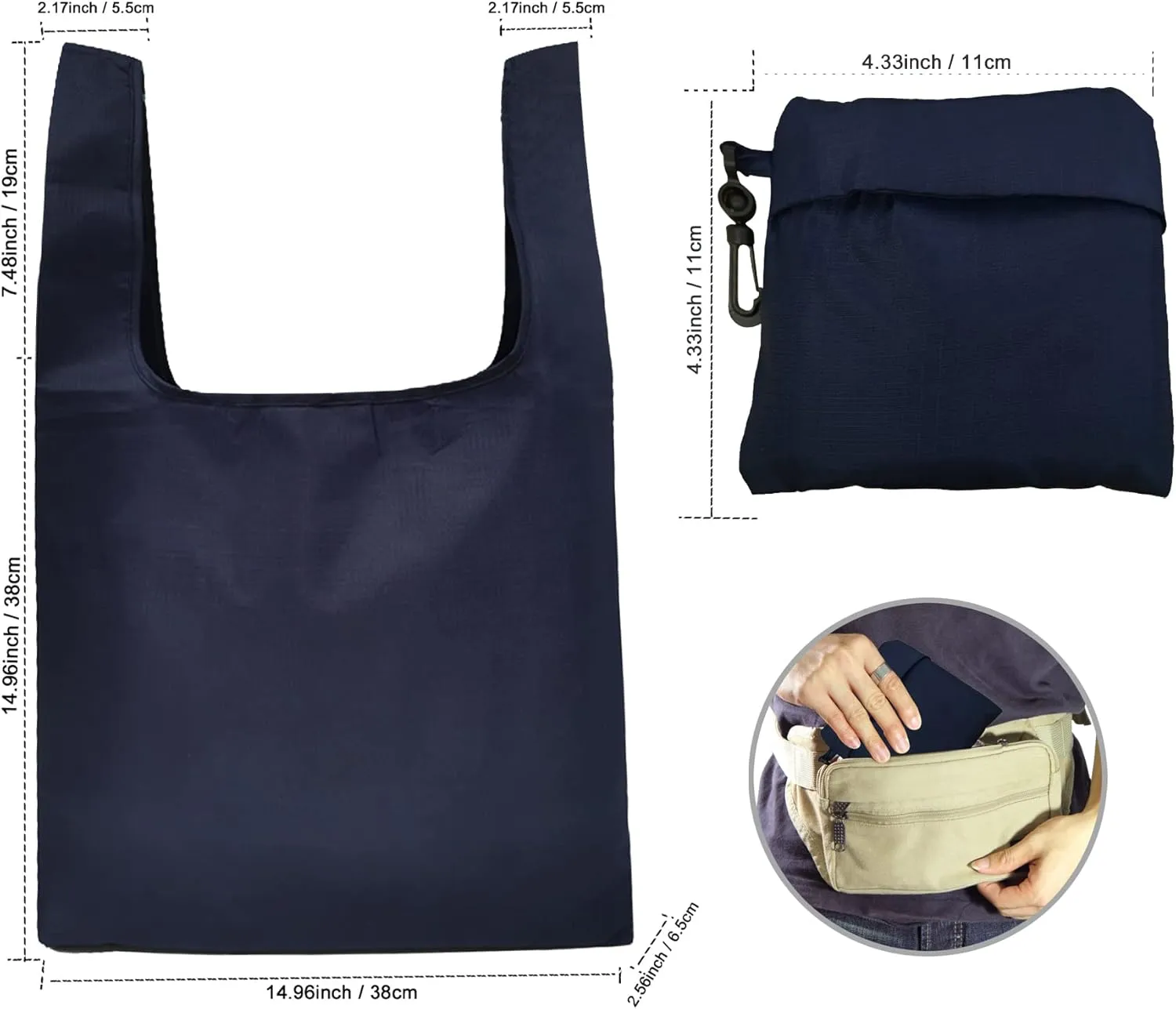 Shopping Bags Reusable Grocery Tote Bags