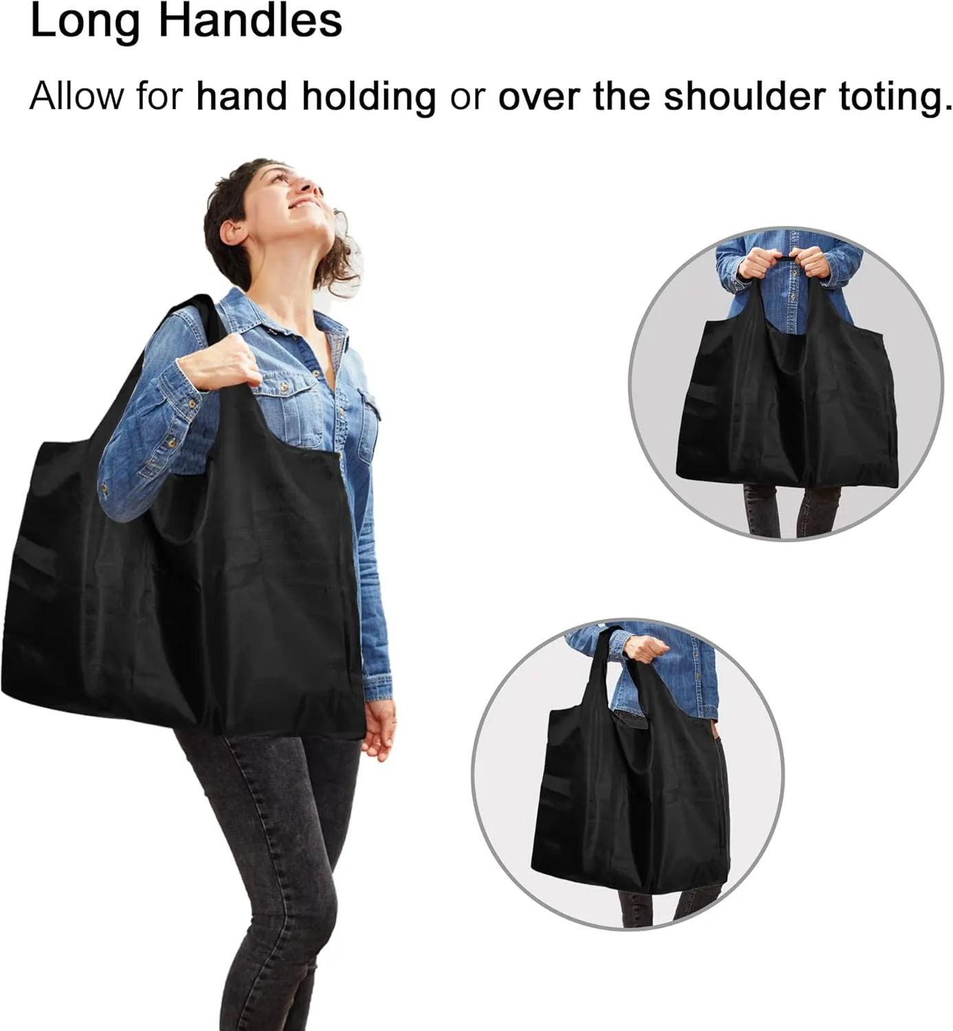 Shopping Bags Reusable Grocery Tote Bags