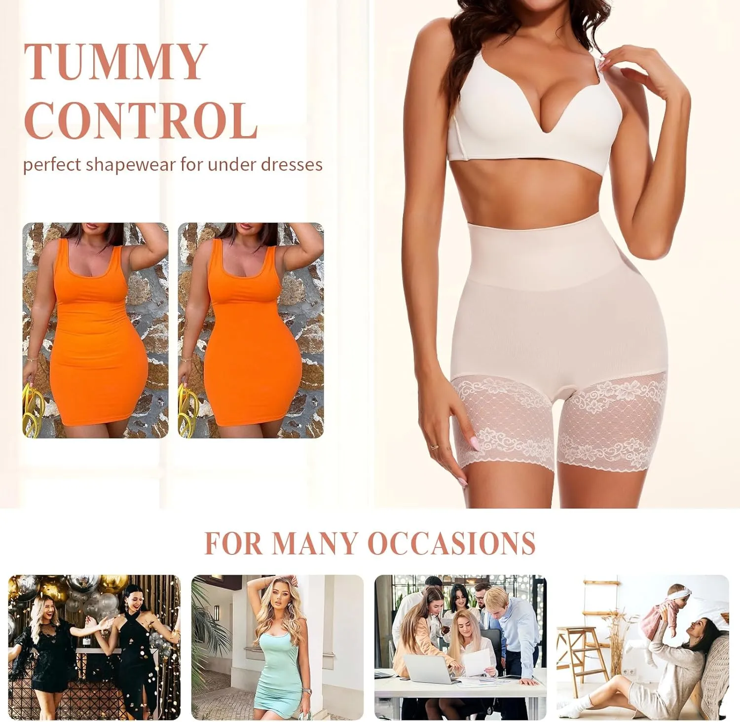 Slip Short for Women Under Dress