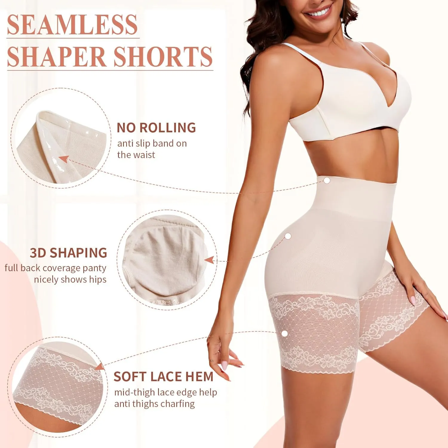 Slip Short for Women Under Dress