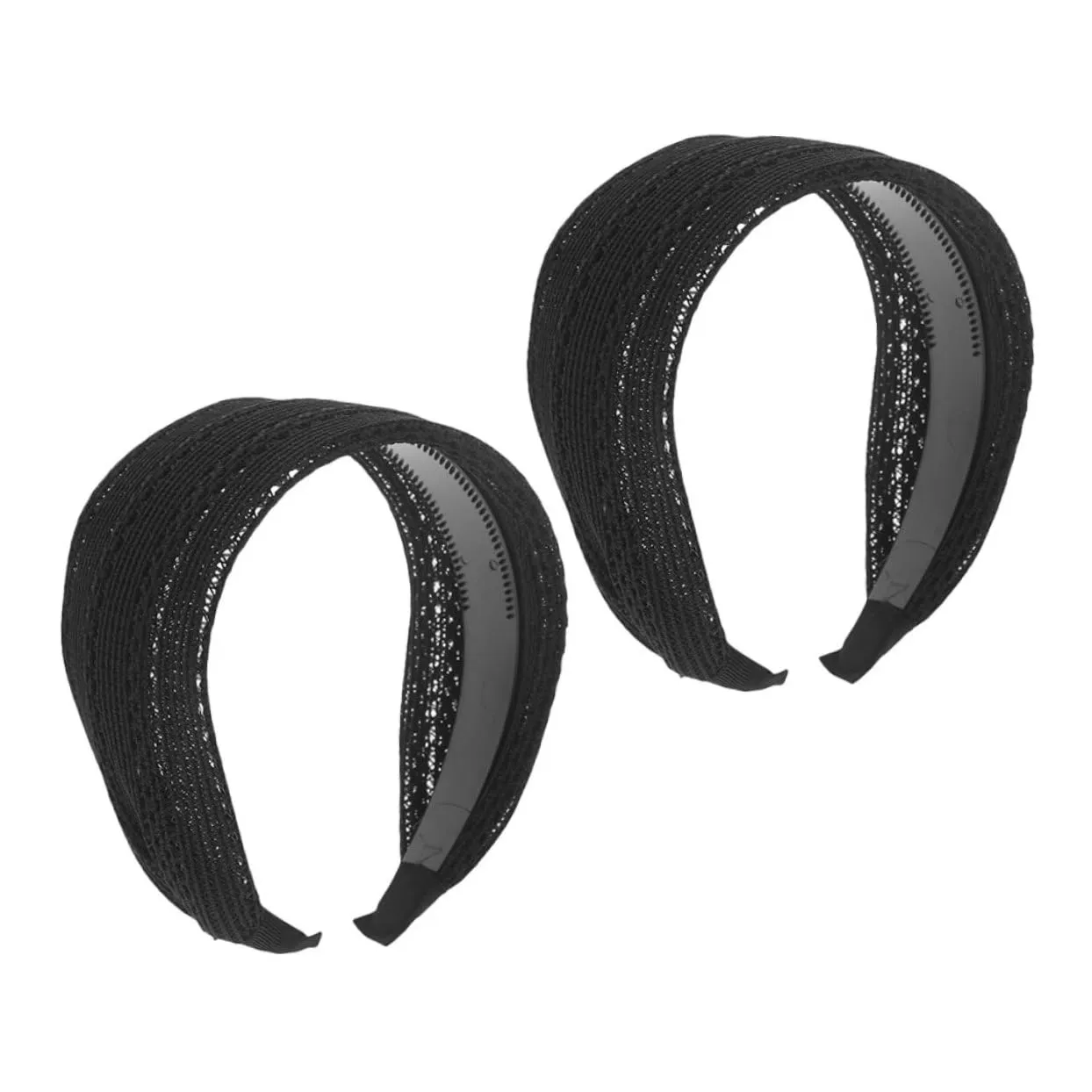 Stylish Wide Headbands Non-slip Breathable Denim for Women Yoga Spa Accessory
