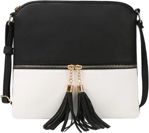 Summer Purses for Women 2025 Crossbody Waterproof Nylon Crossbody Bags for Woman Trendy Womens Shoulder Purse(White)