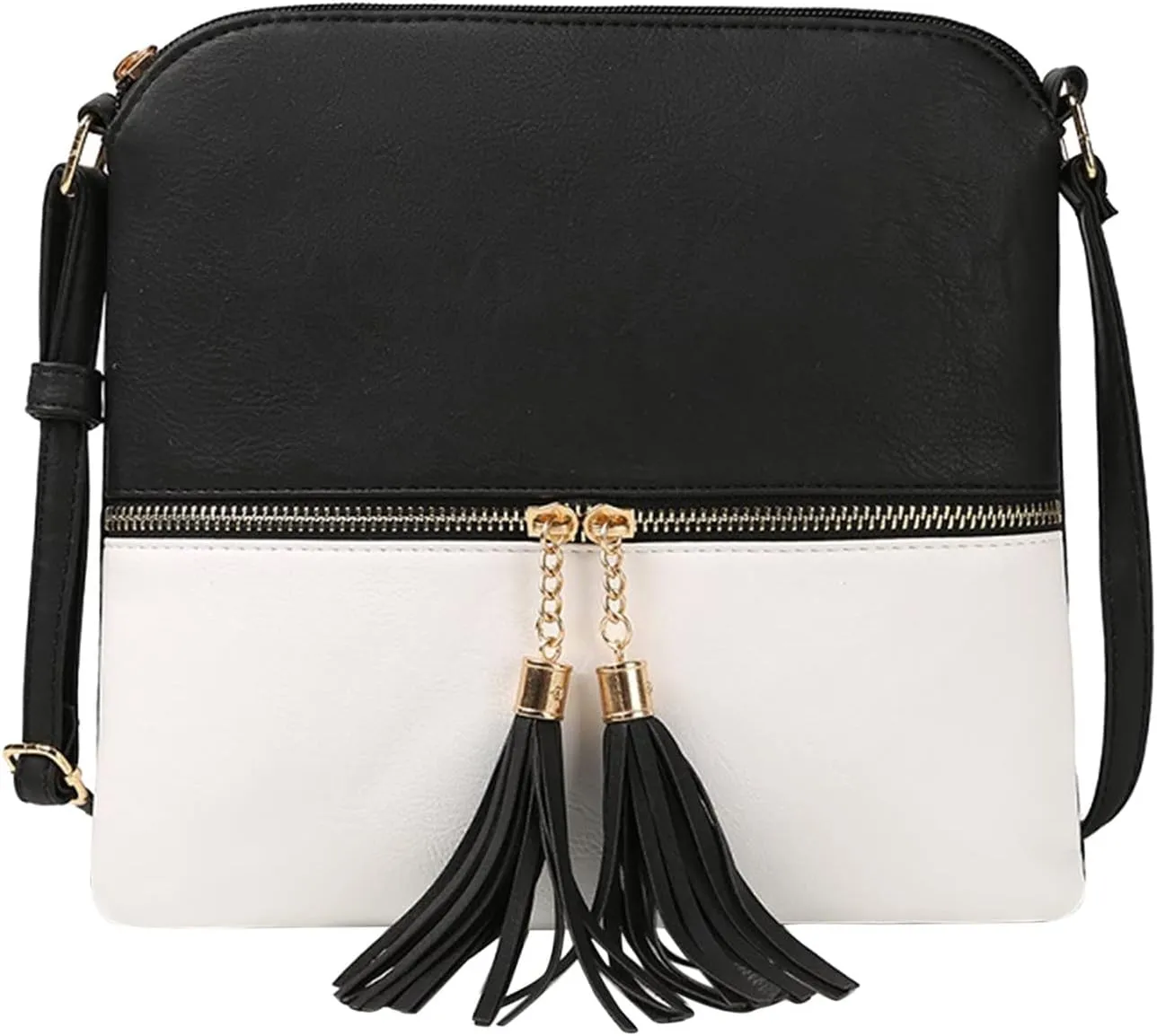 Summer Purses for Women 2025 Crossbody Waterproof Nylon Crossbody Bags for Woman Trendy Womens Shoulder Purse(White)