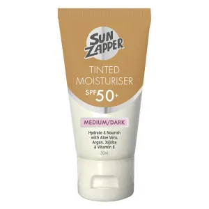 Sun Zapper Tinted Moisturiser SPF 50  Medium/ Dark