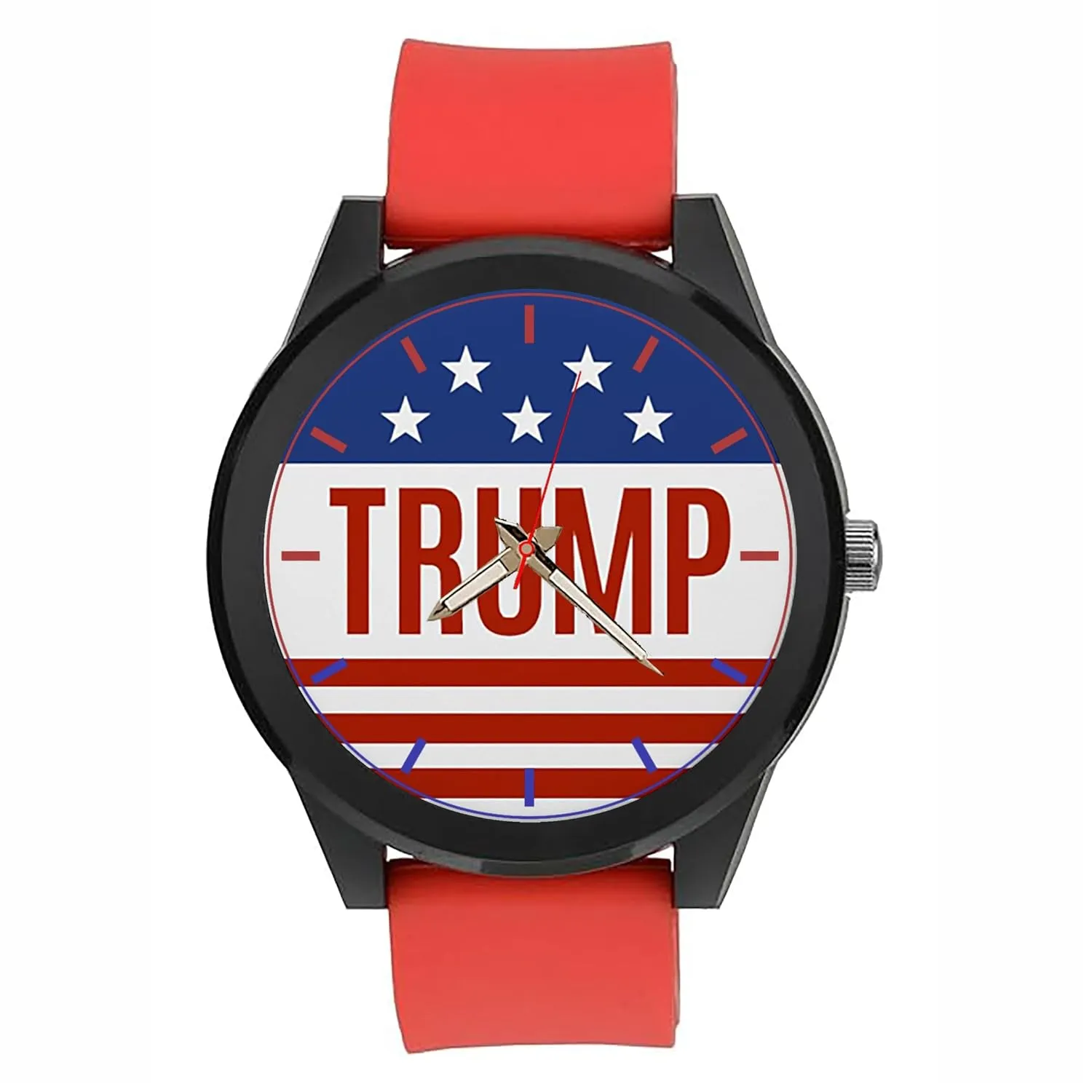 The Iconic President Donald J Trump Collectible Fun Watch. Beautiful USA Colors. Classic Americana.