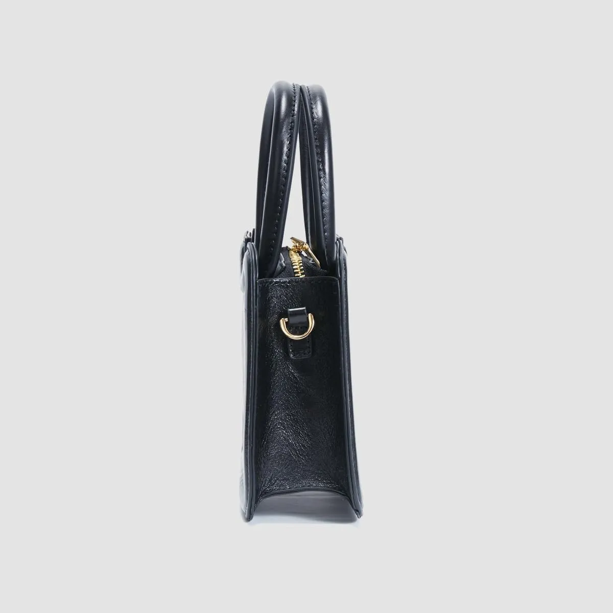 Top Handle Satchel Purse for Women: Small Genuine Leather Crossbody Bag - Designer Shoulder Handbag for Travel Dating