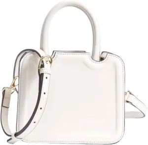 Top Handle Satchel Purse for Women: Small Genuine Leather Crossbody Bag - Designer Shoulder Handbag for Travel Dating