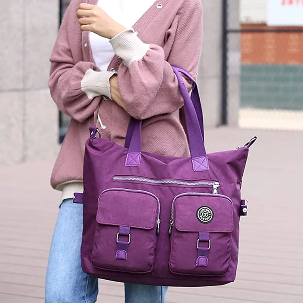 Tote Bag For Women Large Capacity Shoulder Handbags Travel Hobo Bags Messenger Bag For Mama Shopping Travel