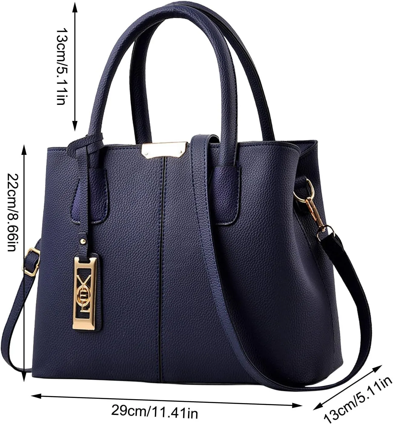 Tote Top Handle Satchel Bags for Women Work Tote Bags with Strap Vintage Top-Handle Handbags Versatile Daily Bag(Grey)