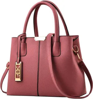 Tote Top Handle Satchel Bags for Women Work Tote Bags with Strap Vintage Top-Handle Handbags Versatile Daily Bag(One Size)